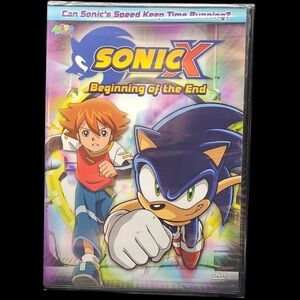 NEW SEALED DVD "SONIC X BEGINNING OF THE END"